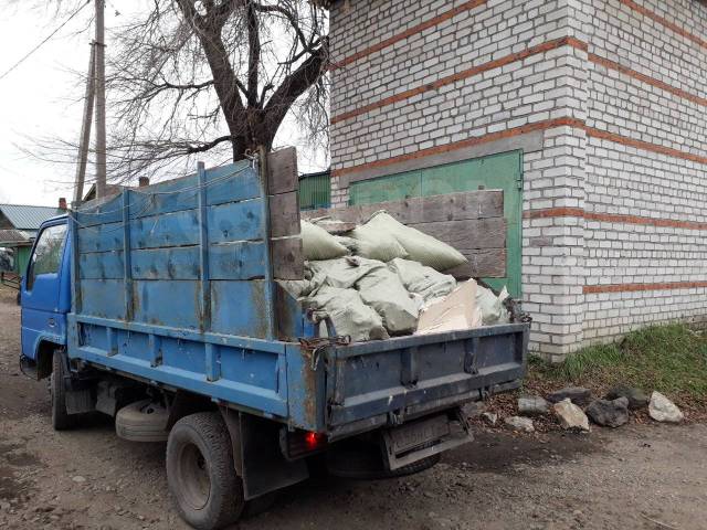 Вывоз мусора грузовым фургоном 3 тонны с утилизацией отходов в Спасске-Дальнем в октябре