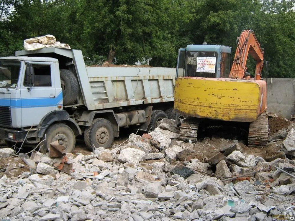 Вывоз бетонного боя и утилизация в Спасске-Дальнем в октябре