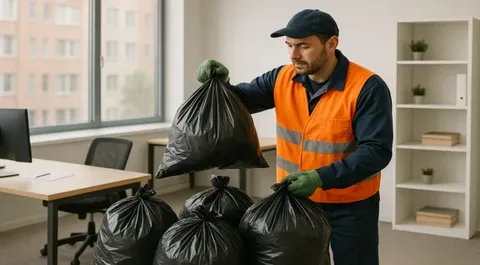 Уборка и вывоз мусора после мероприятий в Спасске-Дальнем в октябре